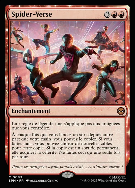 Spider-Verse, carte Magic SPM 93 — extension Marvel's Spider-Man