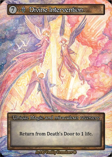 Divine Intervention, Sorcery card GOT 237 — Gothic set