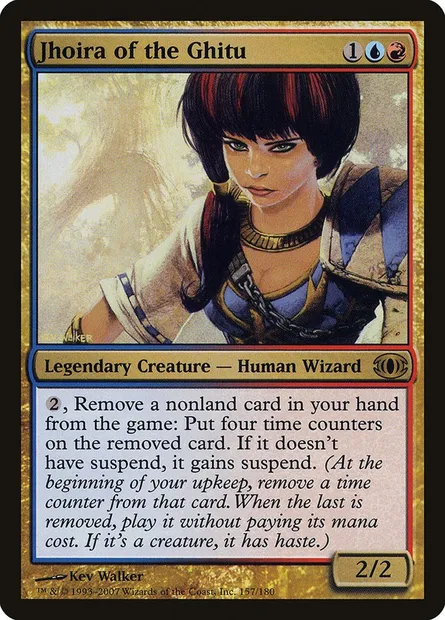 Jhoira of the Ghitu, Magic card FUT 157 — Future Sight set