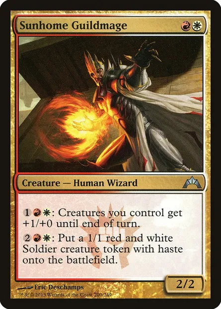 Sunhome Guildmage, Magic card GTC 200 — Gatecrash set