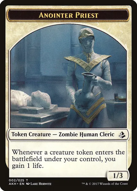 Anointer Priest, Magic card TAKH 2 — Amonkhet Tokens set