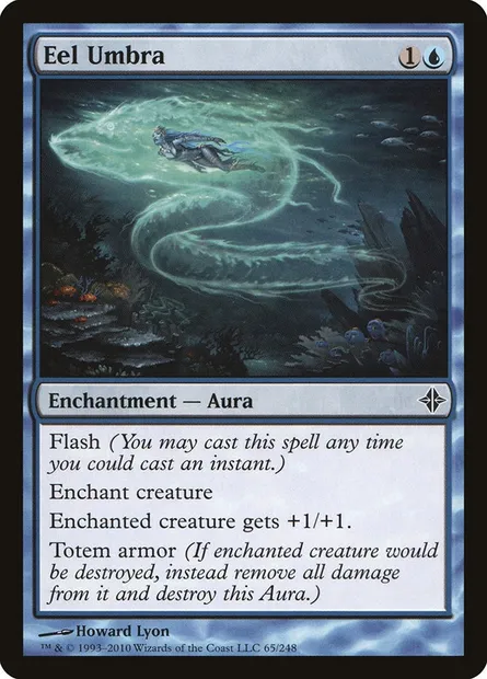 Eel Umbra, Magic card ROE 65 — Rise of the Eldrazi set