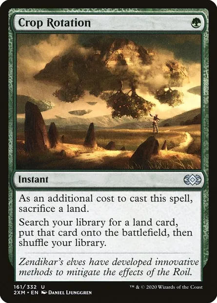 Crop Rotation, Magic card 2XM 161 — Double Masters set