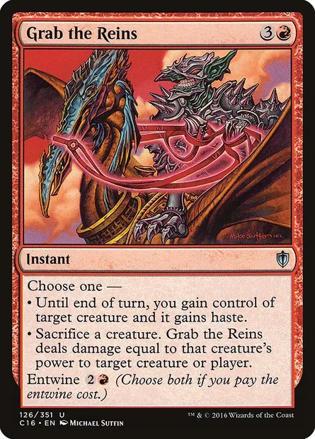 Grab the Reins, Magic card C16 126 — Commander 2016 set