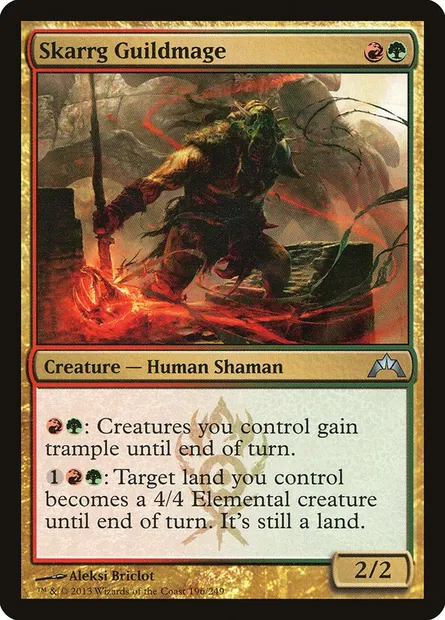 Skarrg Guildmage, Magic card GTC 196 — Gatecrash set