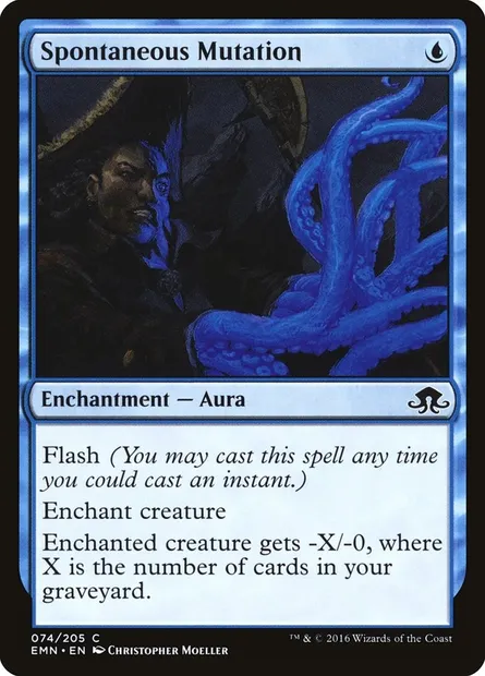 Spontaneous Mutation, Magic card EMN 74 — Eldritch Moon set