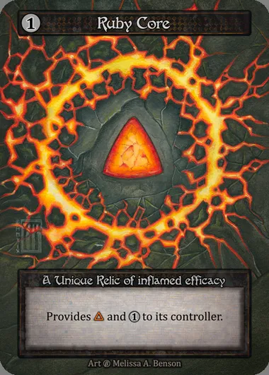 Ruby Core, Sorcery card BET 329 — Beta set