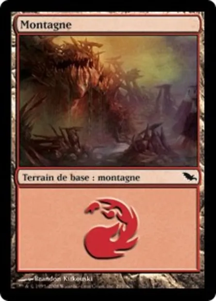 Montagne, carte Magic SHM 295 — extension Sombrelande