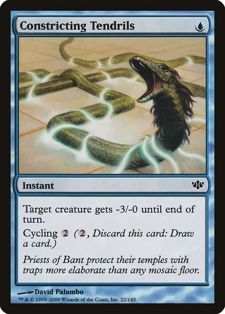 Constricting Tendrils, Magic card CON 22 — Conflux set
