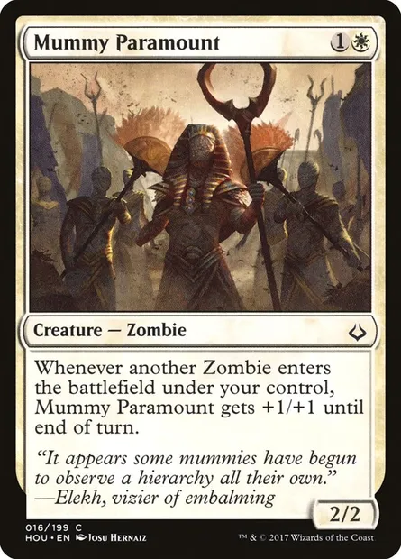 Mummy Paramount, Magic card HOU 16 — Hour of Devastation set