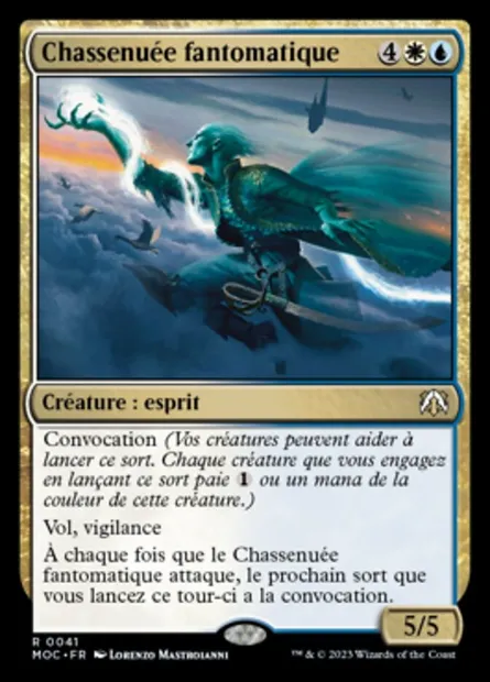 Chassenuée fantomatique, carte Magic MOC 41 — extension March of the Machine Commander