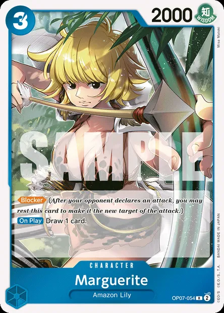 Marguerite, One Piece card OP07-054 — 500 YEARS IN THE FUTURE set