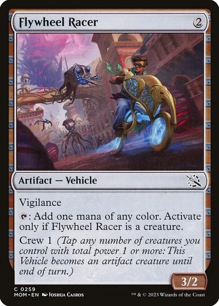 Flywheel Racer, Magic card MOM 259 — March of the Machine set