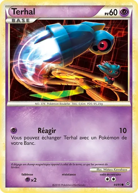 Terhal, carte Pokémon UL 44 — extension Déchaînement