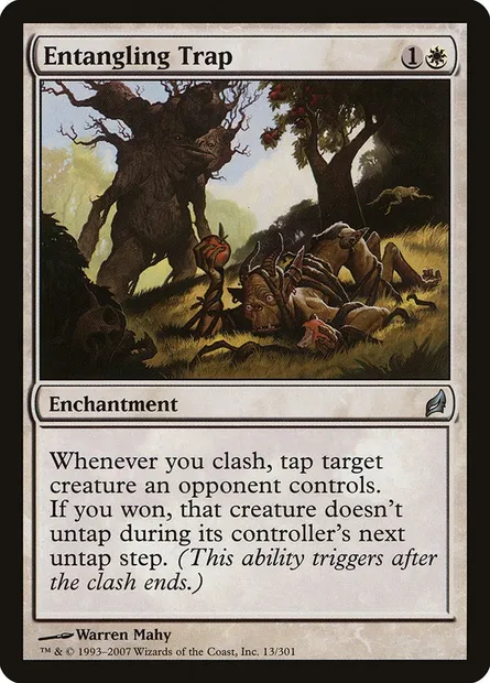 Entangling Trap, Magic card LRW 13 — Lorwyn set