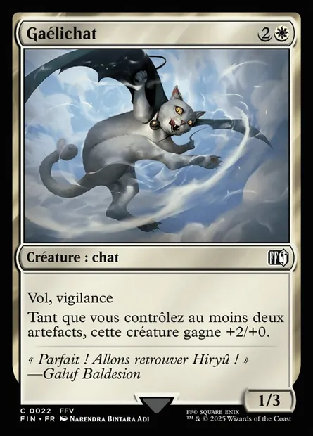 Gaélichat, carte Magic FIN 22 — extension Final Fantasy