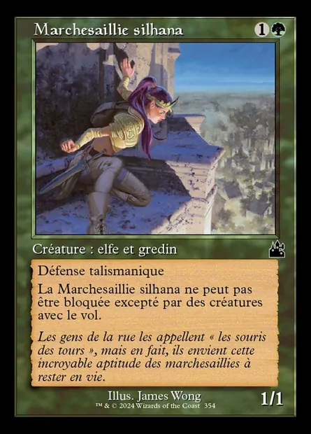 Marchesaillie silhana, carte Magic RVR 354 — extension Ravnica Remastered