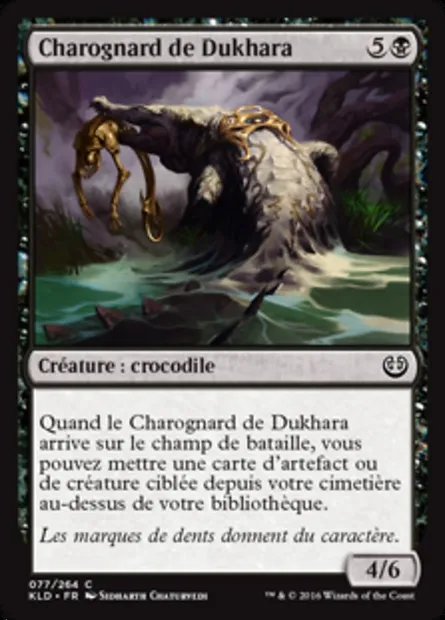 Charognard de Dukhara, carte Magic KLD 77 — extension Kaladesh
