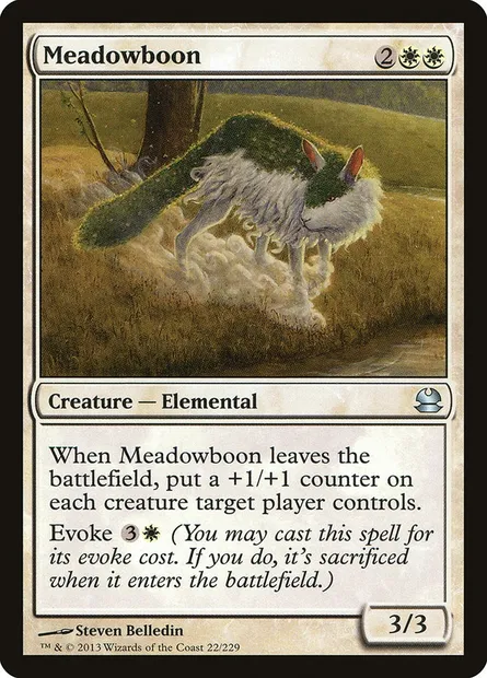 Meadowboon, Magic card MMA 22 — Modern Masters set