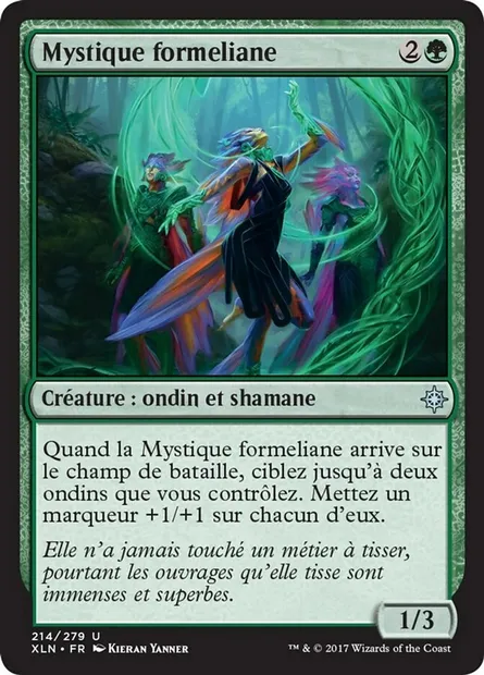 Mystique formeliane, carte Magic XLN 214 — extension Ixalan