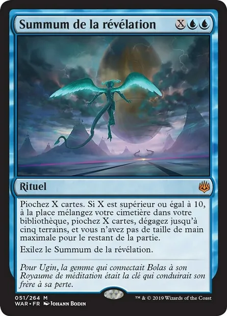 Summum de la révélation, carte Magic WAR 51 — extension La guerre des Planeswalkers