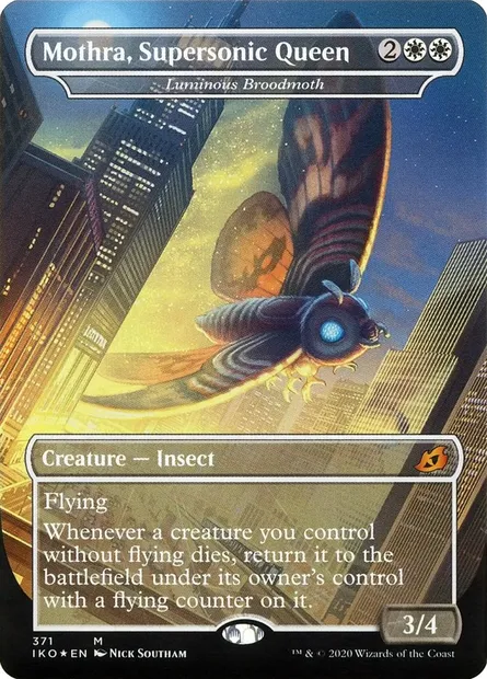 Luminous Broodmoth, Magic card IKO 371 — Ikoria: Lair of Behemoths set