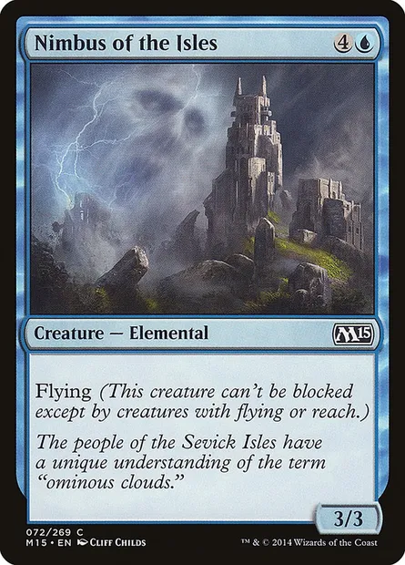 Nimbus of the Isles, Magic card M15 72 — Magic 2015 set