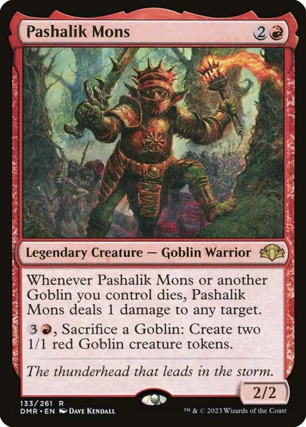 Pashalik Mons, Magic card DMR 133 — Dominaria Remastered set