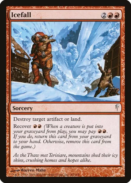 Chuteglace, carte Magic CSP 85 — extension Souffle glaciaire
