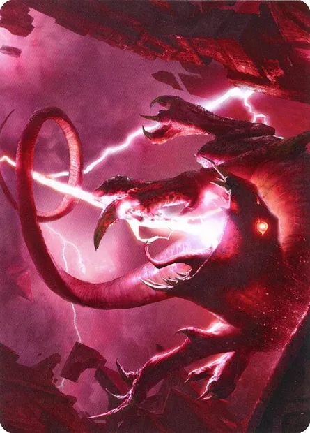 Thundering Rebuke // Thundering Rebuke, carte Magic AZNR 68 — extension Zendikar Rising Art Series