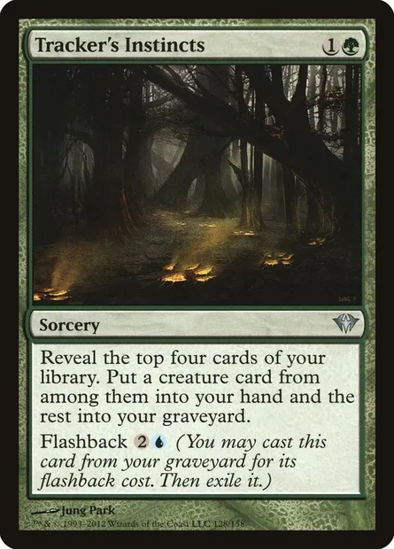 Tracker's Instincts, Magic card DKA 128 — Dark Ascension set