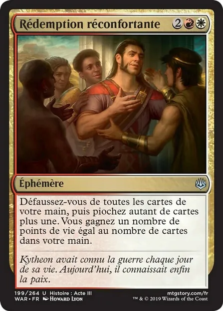Rédemption réconfortante, carte Magic WAR 199 — extension La guerre des Planeswalkers