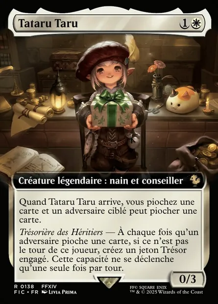 Tataru Taru, carte Magic FIC 138 — extension Final Fantasy Commander