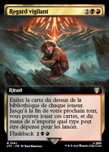 Regard vigilant, carte Magic LTC 141 — extension Tales of Middle-earth Commander