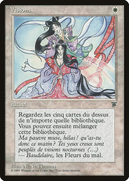 Visions, carte Magic REN 22 — extension Renaissance