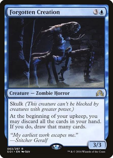 Forgotten Creation, Magic card SOI 63 — Shadows over Innistrad set