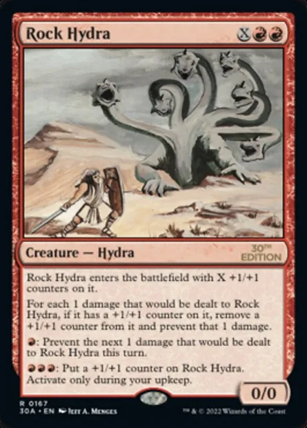 Hydre de pierre, carte Magic 30A 167 — extension 30th Anniversary Edition