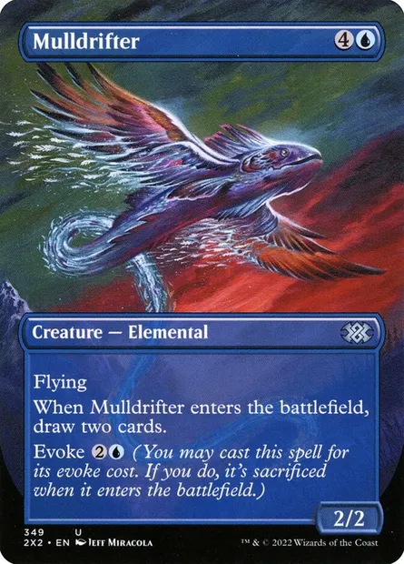 Mulldrifter, Magic card 2X2 349 — Double Masters 2022 set