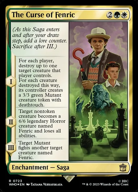 The Curse of Fenric, Magic card WHO 723 — Doctor Who set