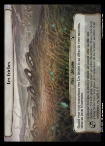 Les friches, carte Magic MOC 71 — extension March of the Machine Commander