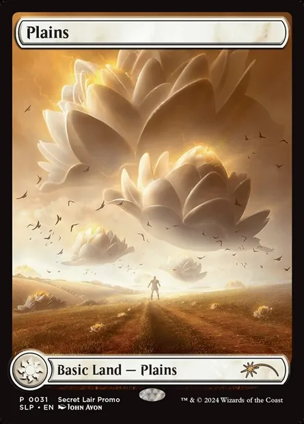Plains, Magic card SLP 31 — Secret Lair Promo set