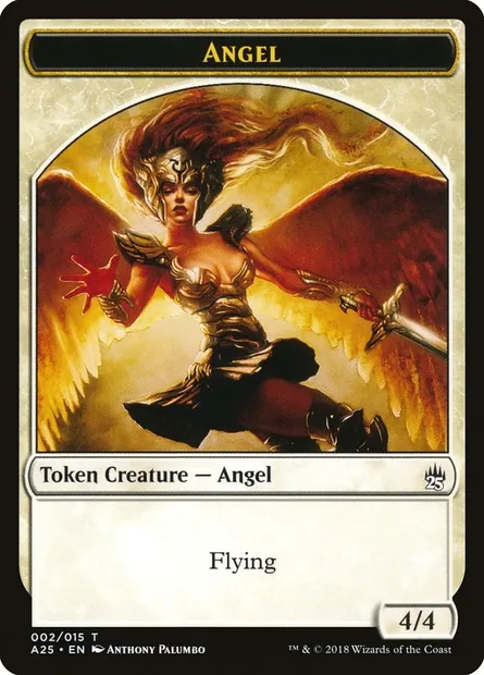 Angel, carte Magic TA25 2 — extension Masters 25 Tokens