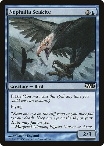 Nephalia Seakite, Magic card M14 65 — Magic 2014 set