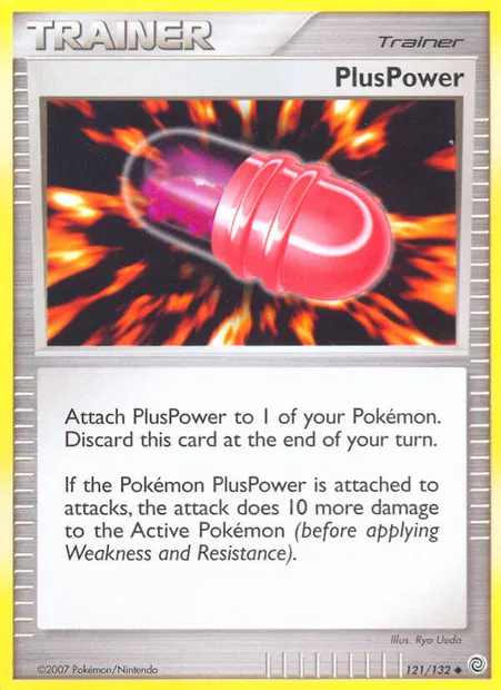 PlusPower, Pokémon card SW 121 — Secret Wonders set