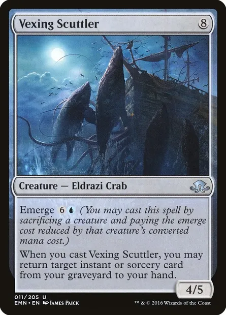 Vexing Scuttler, Magic card EMN 11 — Eldritch Moon set