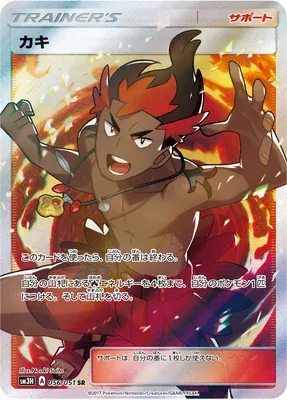 Kiawe, carte Pokémon SM3H 056 — extension Did You See the Fighting Rainbow
