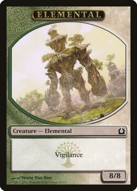 Elemental, Magic card TRTR 12 — Return to Ravnica Tokens set