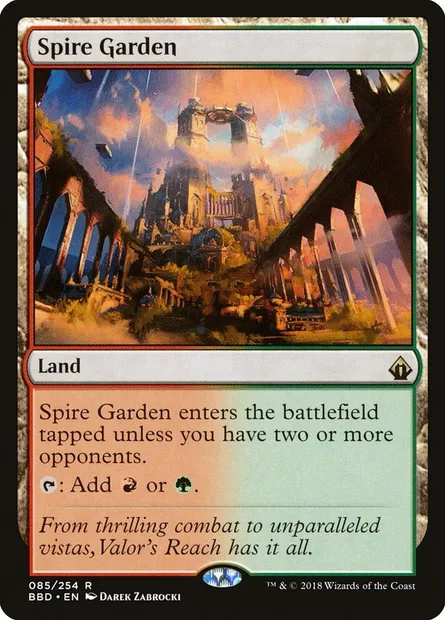 Spire Garden, Magic card BBD 85 — Battlebond set