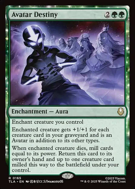 Avatar Destiny, Magic card TLA 165 — Avatar: The Last Airbender set