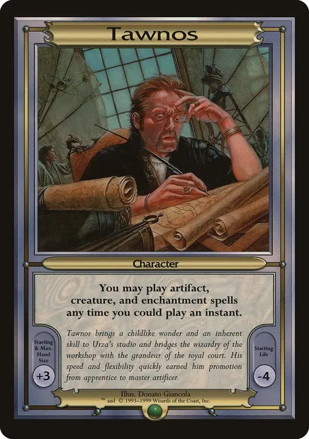 Tawnos, Magic card PVAN 405 — Vanguard Series set